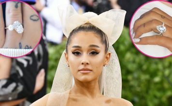 Ariana Grande Engagement Rings: See Photos of Dalton Gomez and Pete Davidson’s Diamonds