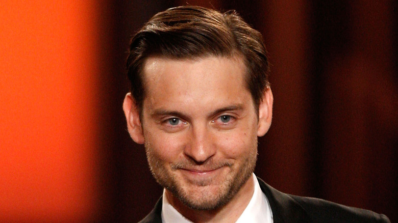 Toby Maguire smiling