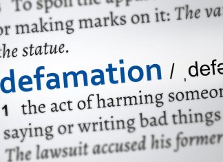 History of the libel, the writing that was formerly used to defame