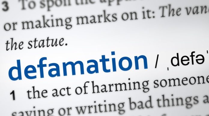 History of the libel, the writing that was formerly used to defame