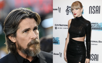 Christian Bale’s daughter didn’t approve of this scene with Taylor Swift