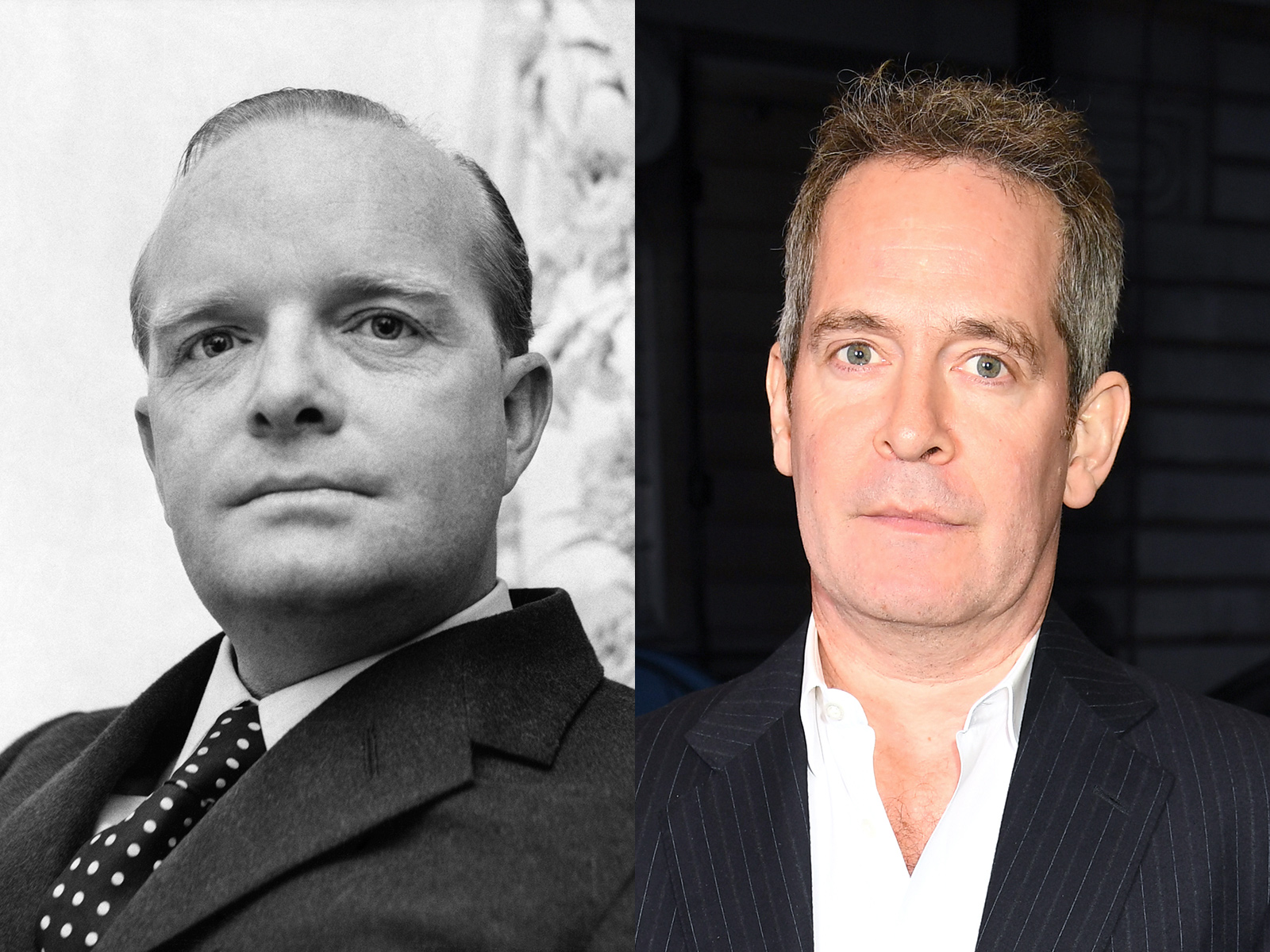 Truman Capote (Tom Hollander).