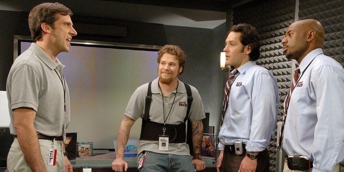 Frame from the film Virgin at 40